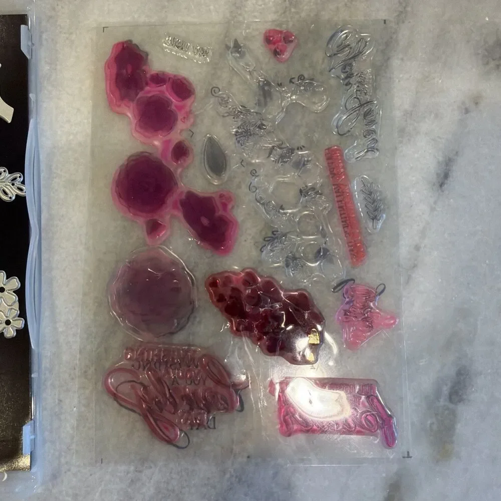 Stampin' Up! FOREVER LOVELY Photopolymer STAMP SET + FLOWERS Edgelits DIES BONUS